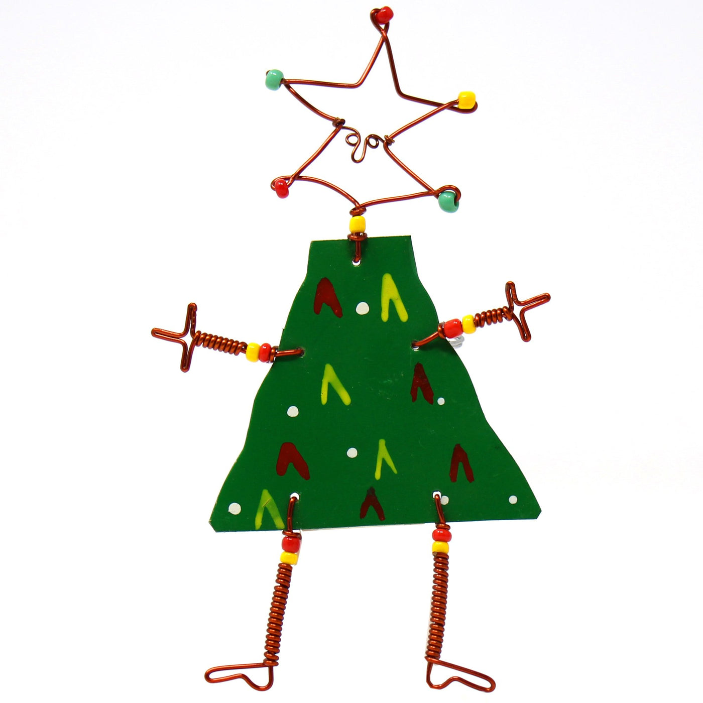 Dancing Girl Christmas Tree Pin - Creative Alternatives - Yvonne’s 100th Wish Inc