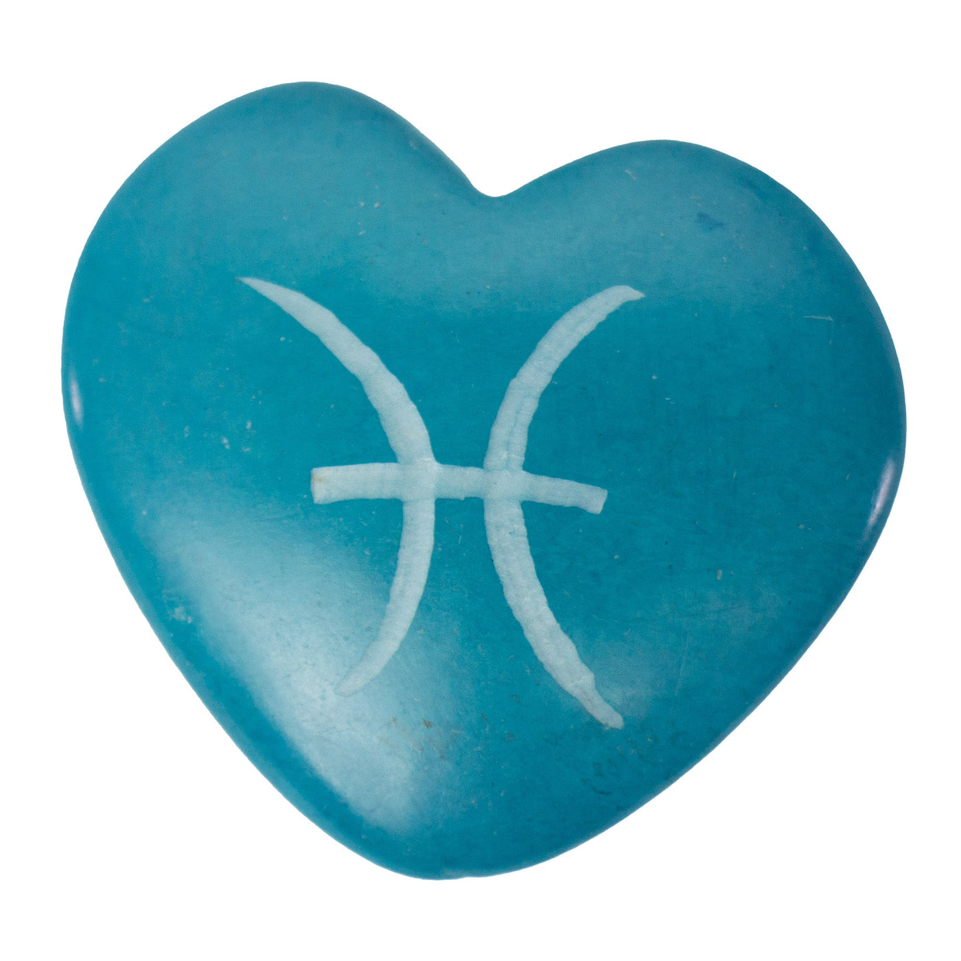 Zodiac Soapstone Hearts, Pack of 5: PISCES