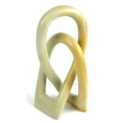 Lovers Knot 8 inch Natural Stone