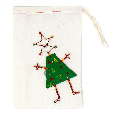 Dancing Girl Christmas Tree Pin - Creative Alternatives - Yvonne’s 100th Wish Inc